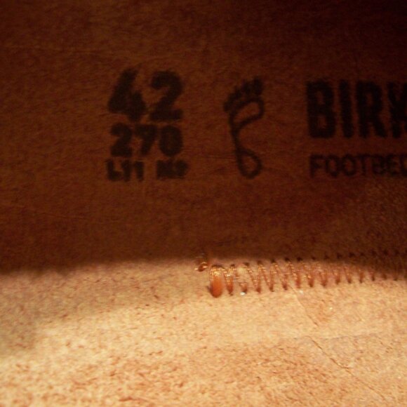 Birkenstock Naples Corduroy Sienna Red 42 - Picture 5 of 9